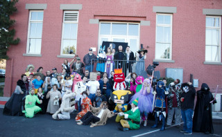 WildWorks team dressed up for Halloween