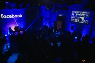 Facebook hosts over 1,000 gaming professionals at a party the first night of Casual Connect.