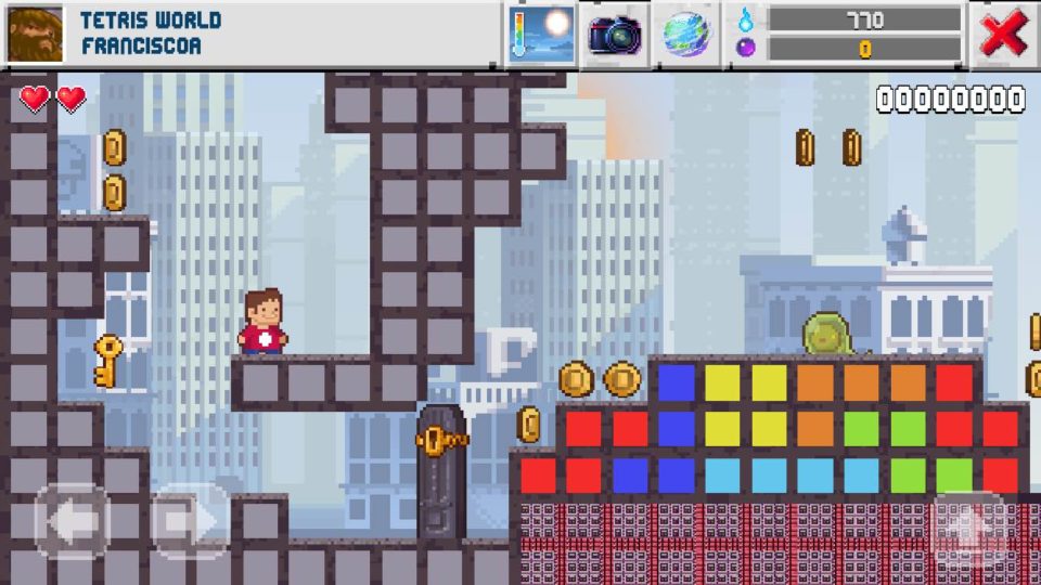 Player world - Tetris